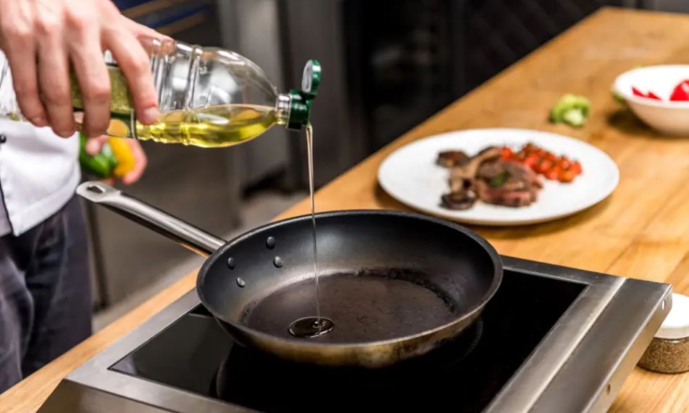 Evitar que salpique el aceite al freír