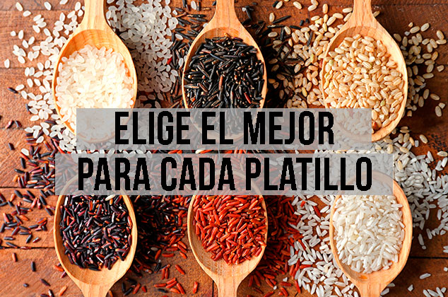 Tipos de arroz y sus usos