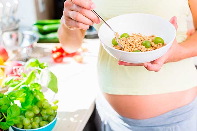 Menú durante el embarazo