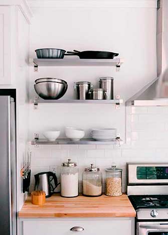 Organiza y mantén tu cocina arreglada