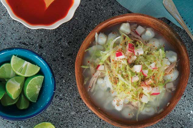 Receta de Pozole blanco de puerco