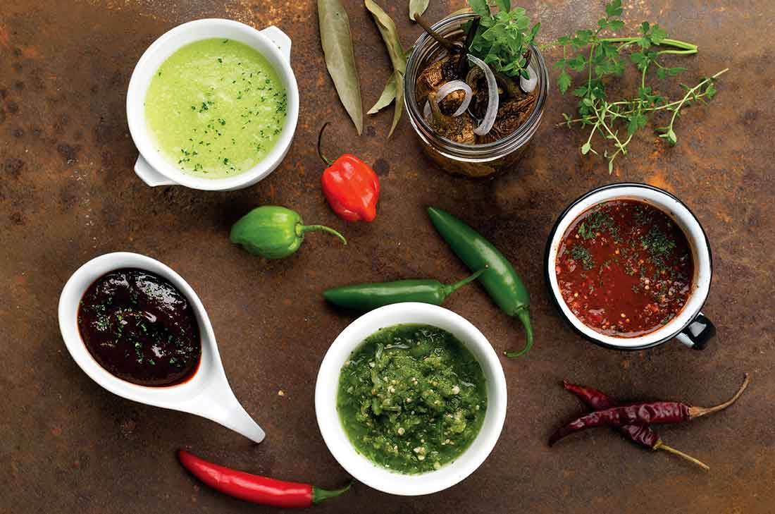 4 recetas de salsas mexicanas