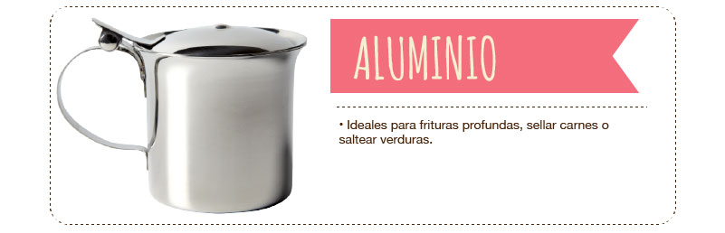 Qué material de ollas y sartenes es mejor: aluminio