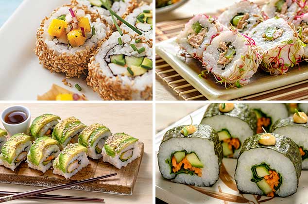 4 recetas de sushi para principiantes