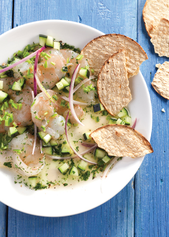 aguachile de camarón