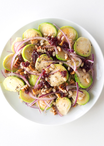 ensalada de coles de bruselas