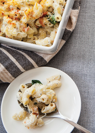 macarrones gratinados al gratín