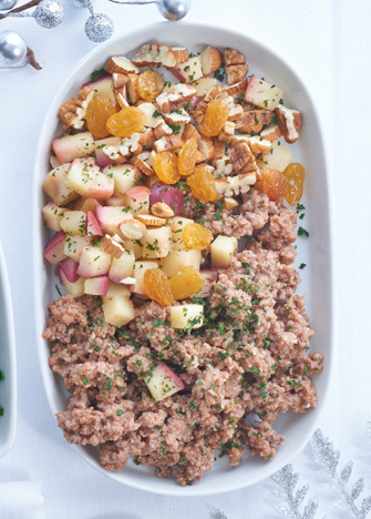 rellenos para pavos de ternera con frutos secos