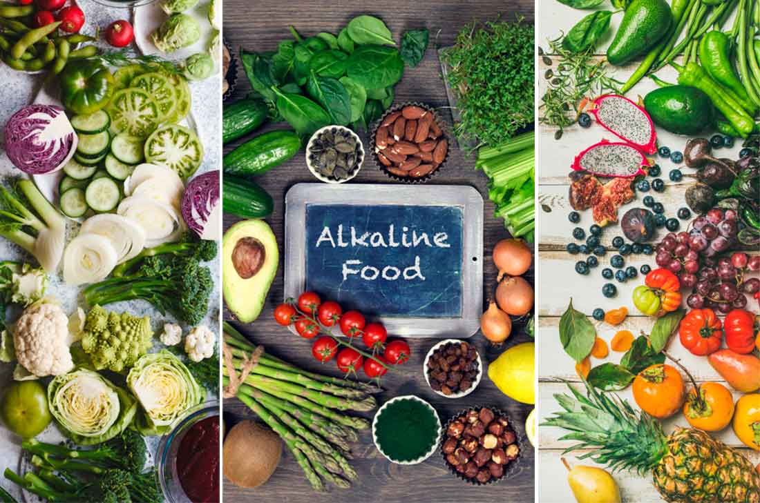 Alcalinízate: alimentos alcalinos y ácidos