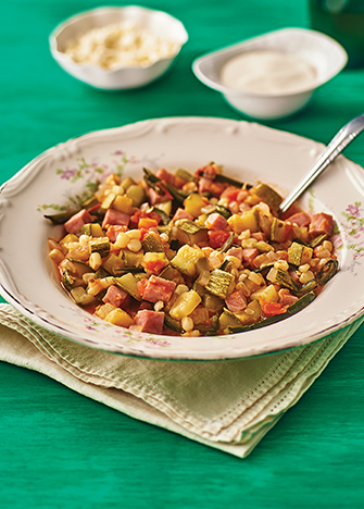 calabacitas con rajas y elote