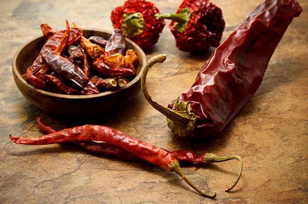 8 tipos de chiles secos muy mexicanos