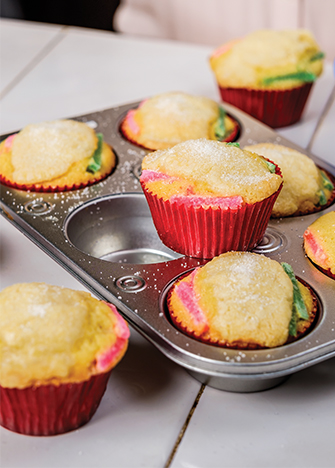 receta de cupcakes de rosca de reyes
