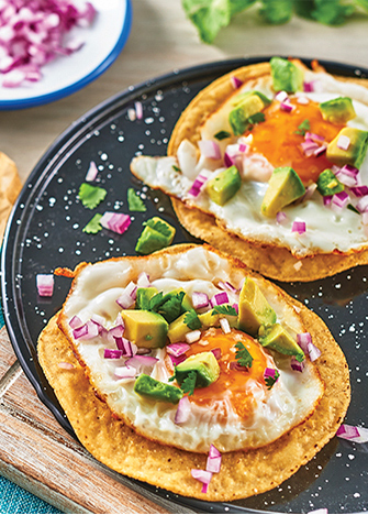 tostadas de huevo