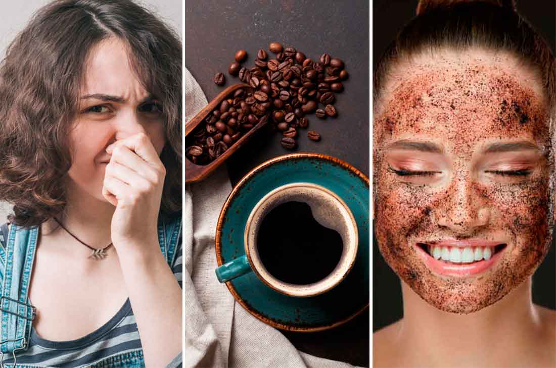 Usos alternativos para el café. No deseches los residuos de tu café mañanero, haz una mezcla para eliminar la celulitis, dejar brilloso tu cabello y más.