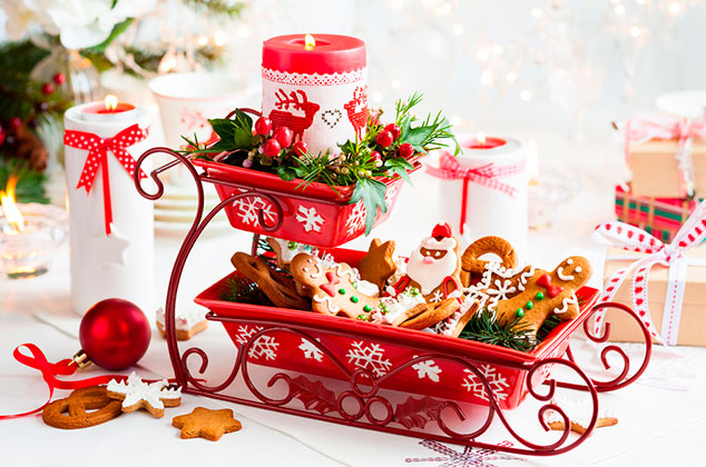 4 perfectos centros de mesa para Navidad y Año Nuevo