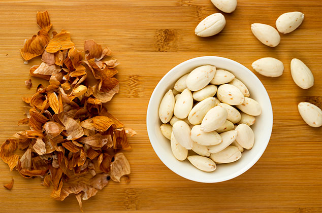 Cómo pelar almendras fácilmente