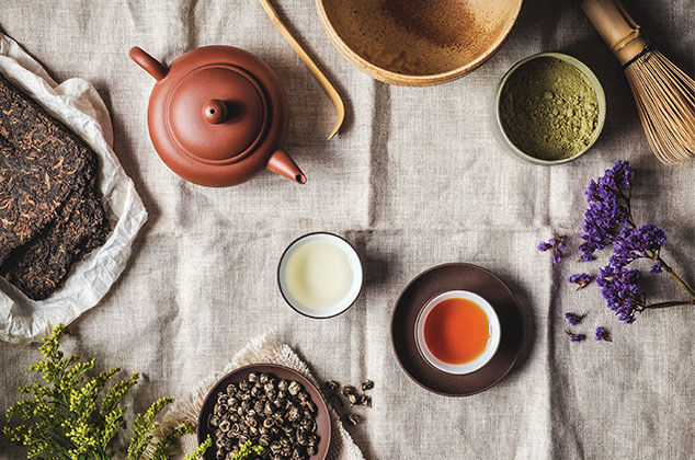 6 diferentes tipos de té e infusiones herbales, ¡conócelos!