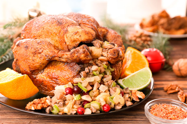 3 rellenos para pavo que debes intentar en Navidad o Año Nuevo