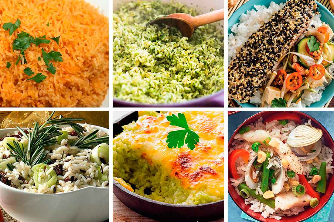 10 distintas recetas de arroz que derretirán tu paladar