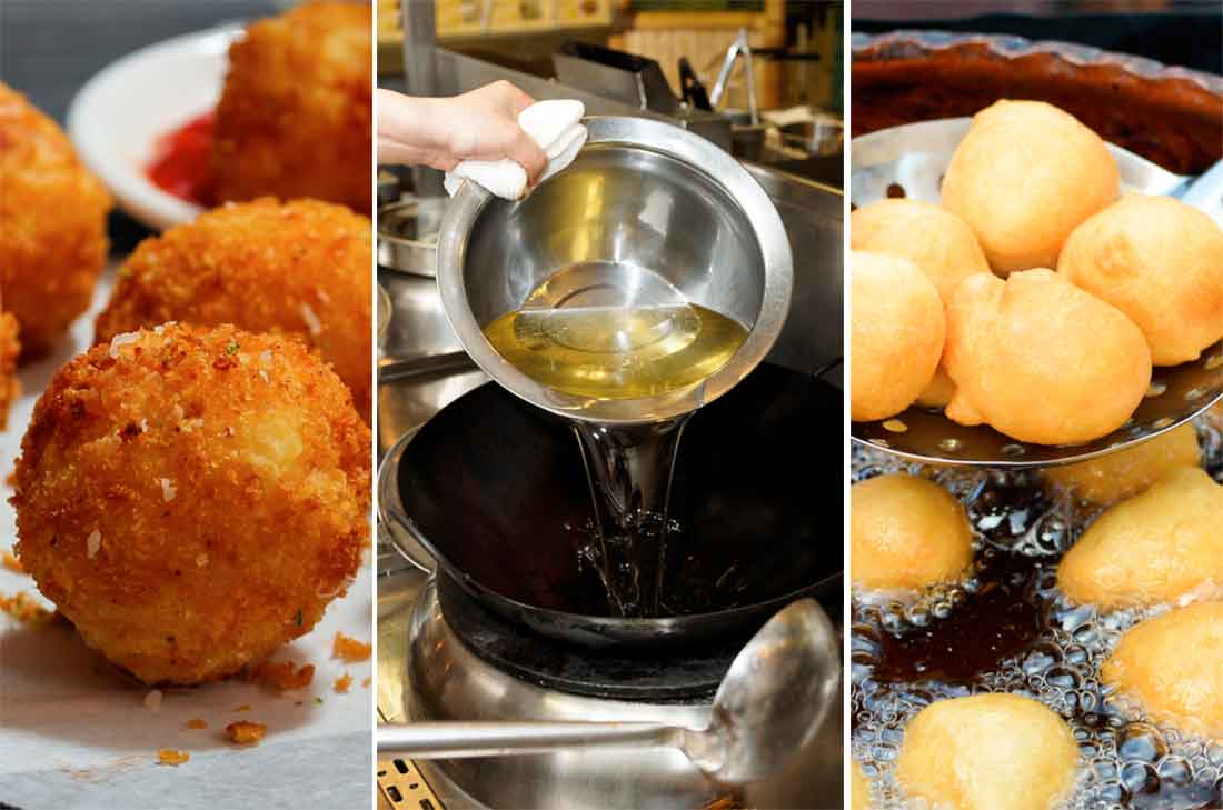 Fritura perfecta (fritura profunda) - Técnicas de cocina. Aprende cómo freír correctamente tus alimentos, sigue estos consejos y logra deliciosos platillos.