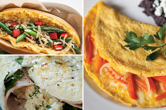 7 recetas de omelettes ideales para un desayuno lleno de energía