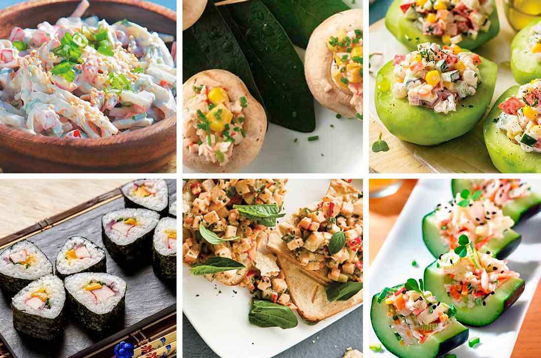 Recetas de surimi. Gran variedad de platillos saludables pero deliciosos. Porque si de comer mariscos económicos se trata, recetas de surimi debes probar.