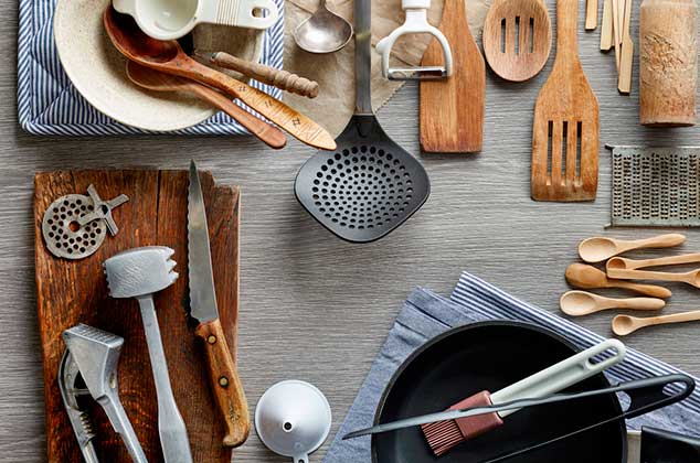 ✓ Lista de electrodomésticos y utensilios para tu cocina