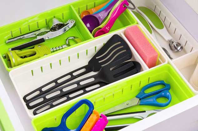 10 ideas ingeniosas para organizar los cajones de tu cocina 0