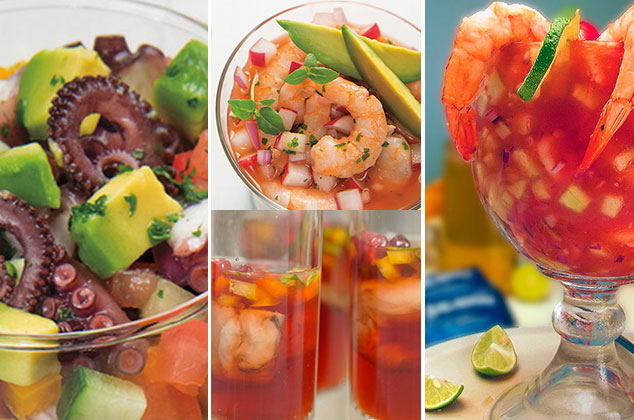 7 deliciosos cocteles de mariscos para preparar esta Cuaresma
