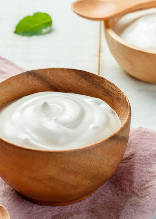 alimentos para el mal aliento: yogurt