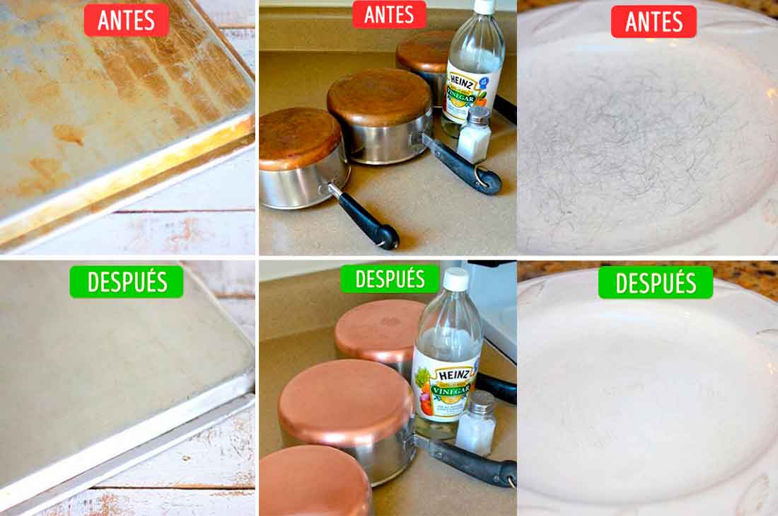 Checa estos trucos para que tus cosas luzcan como nuevas con productos caseros, seguramente todo lo que necesitas para limpiar lo tienes en la cocina.