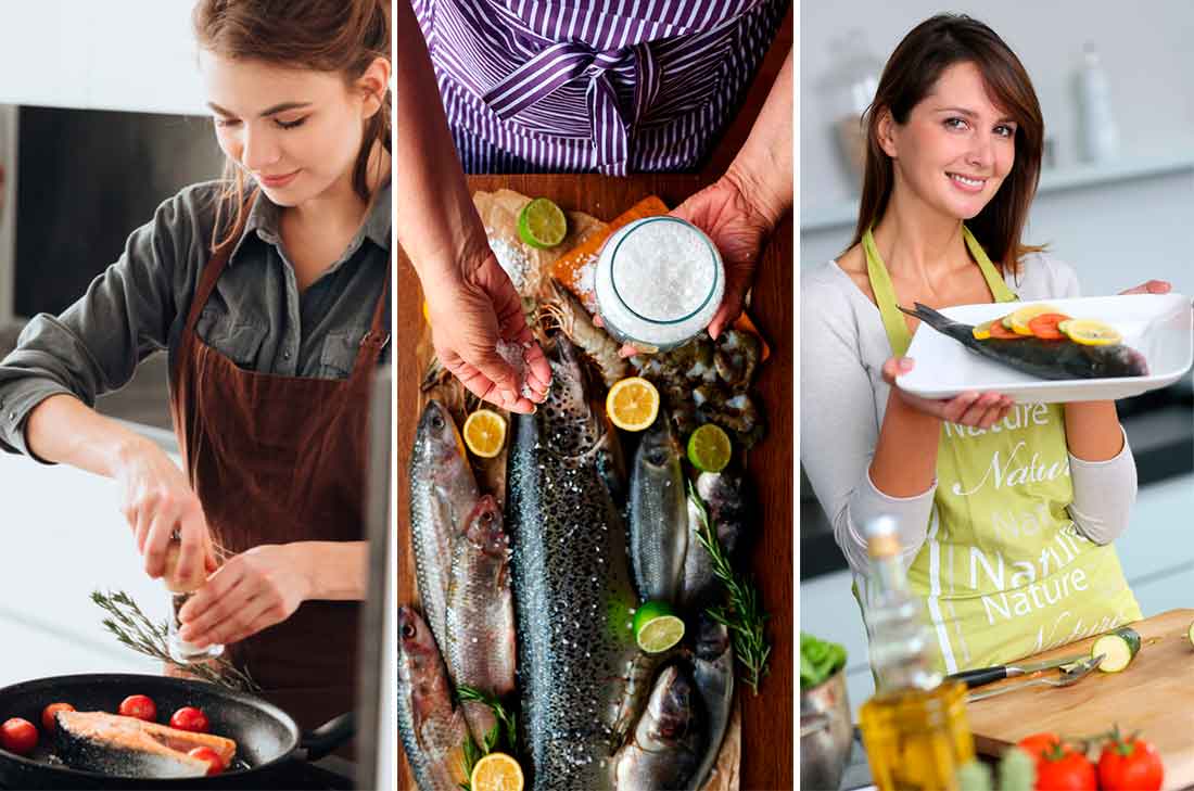 La cocción del pescado es importante y depende de cada tipo de pescado, aquí te damos 4 tipos de pescados fáciles de preparar.