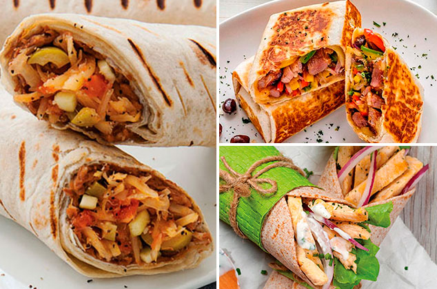 13 recetas de burritos ideales para llevar a la oficina | Cocina Vital