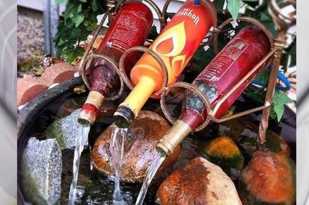 10 ideas creativas para reciclar las botellas de vidrio 0