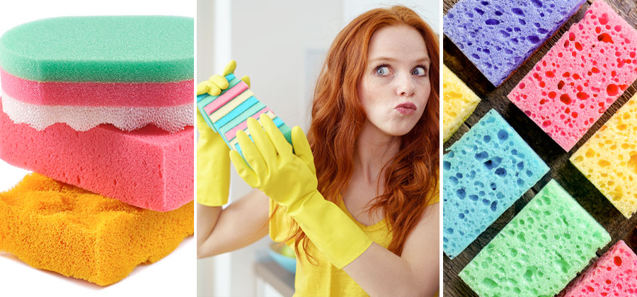 10 diferentes usos para las esponjas de cocina que no imaginabas
