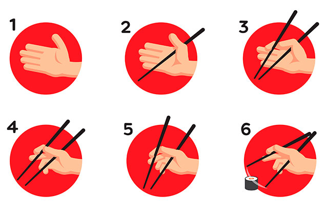 Cómo usar palillos chinos de forma fácil y rápida | Cómo sostener los palillos chinos