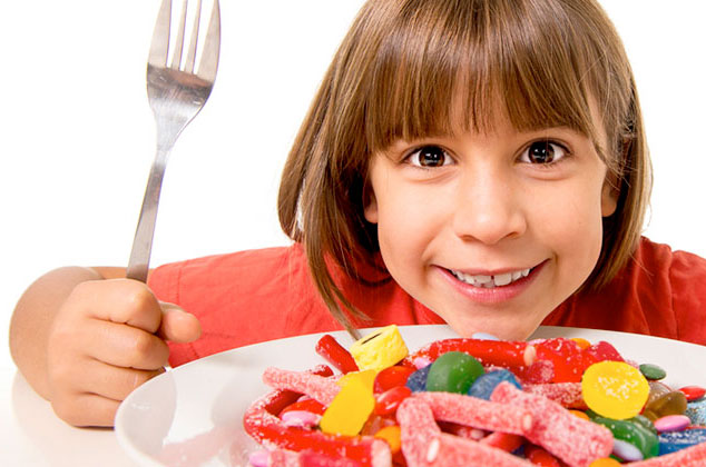 consumo de azúcar en niños