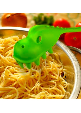utensilios-cocina-cuchara-pasta-dinosaurio