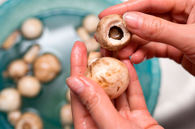 Cómo lavar y cocinar champiñones fácil y rápidamente