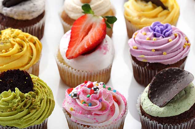 8 ideas de coberturas de cupcakes cuando sin betún