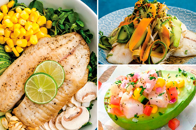 10 diferentes y saludables recetas de pescado