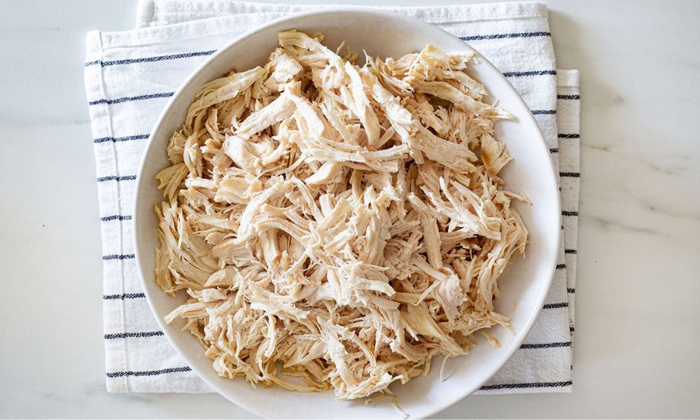 Pechugas de pollo para desmenuzar