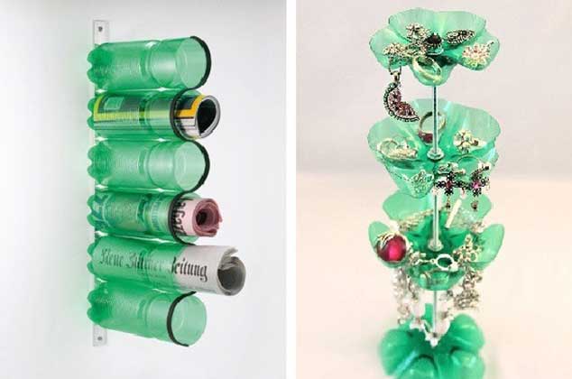 10 ideas para reusar o reciclar botellas de plástico | Reciclaje de PET