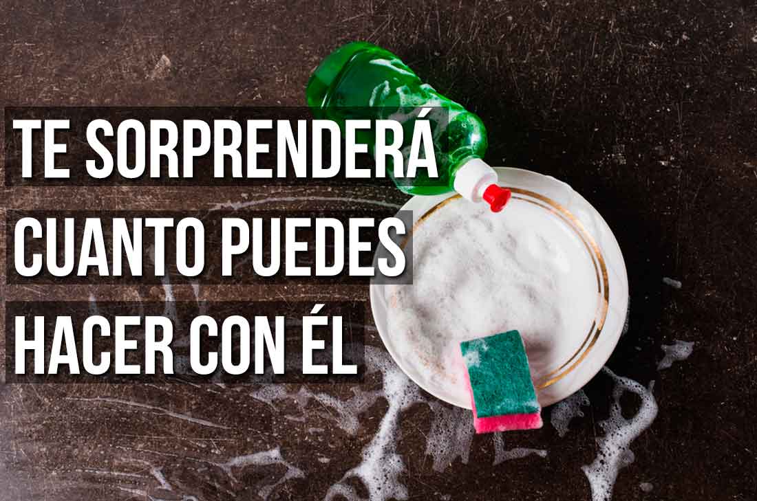 Usos del jabón líquido lavatrastes. La próxima vez que tengas algo que limpiar, checa aquí si con el jabón líquido lavatrastes puedes remediarlo.