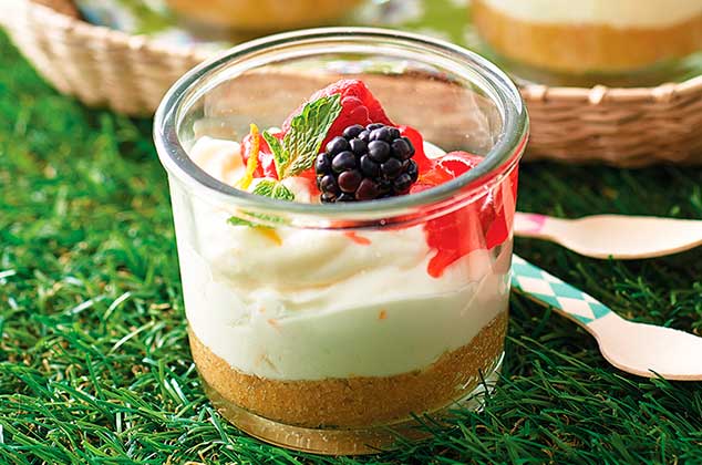 Receta de Cheesecake en vaso