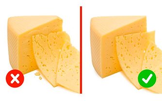 Cómo revisar la calidad de los alimentos: queso
