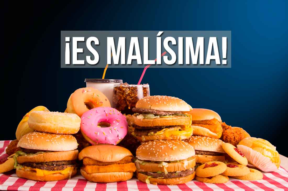 Estos alimentos pueden causar muchas enfermedades, conoce las consecuencias de comer comida chatarra aquí y evítalas para que no dañen tu organismo.