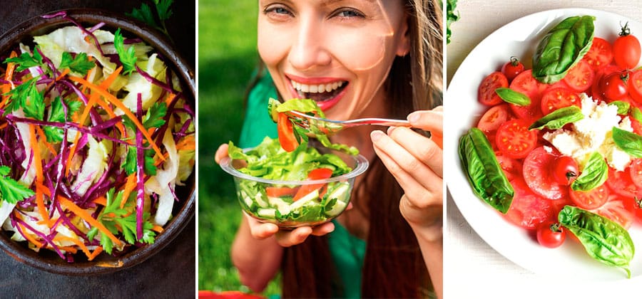 9 ingredientes para preparar ensaladas saludables, completas y deliciosas
