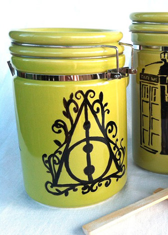 Utensilios de cocina/Botellas Harry Potter- Harry Potter: Botella de  cristal de las constelaci