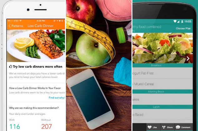 6 efectivas aplicaciones que te ayudarán a bajar de peso